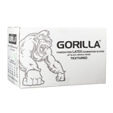 Gorilla Black Latex Exam Gloves