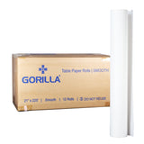 Tattoo Bed/Exam Table Paper - Smooth (12 Rolls/Case) - GORILLA PLUS Medical Products